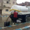 رفع تجمعات مياه الامطار بمرسي مطروح  