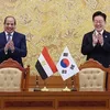 زيارة الرئيس السيسي لكوريا 