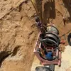 كسر خط مياه الشرب بمطروح
