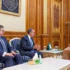  لقاء وزير الخارجية ورئيس المخابرات مع ولي العهد السعودي