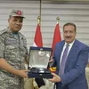 محافظ بورسعيد يلتقي مدير مركز البحث والإنقاذ بوزارة الدفاع 