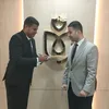 مراسل أهل مصر مع مدير فرع الهيئة العامة للرعاية الصحية بالإسماعيلية 