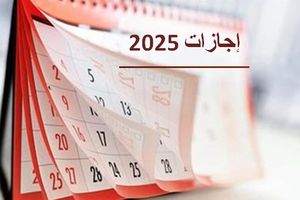 إجازات عام 2025 