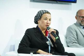 وزيرة البيئة بجناح اتفاقيات ريو بمؤتمر المناخ