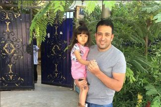 تامر حسين و ابنته