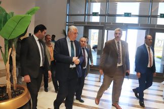 السيد القصير في وزارة الزراعة بالعاصمة الإدارية
