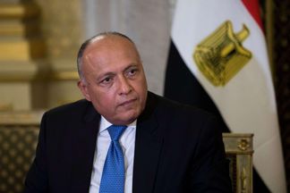 سامح شكري وزير الخارجية