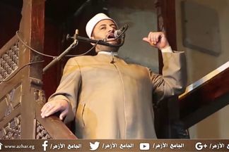 د. محمود الهواري خطيب الجمعة بالجامع الأزهر 