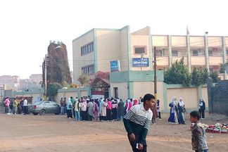 طلاب الشهادة الإعدادية ببنى سويف 