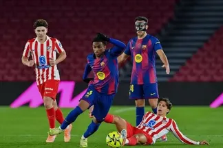 برشلونة وأتلتيكو مدريد 