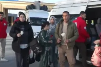 جانب من الدخول عبر معبر رفح