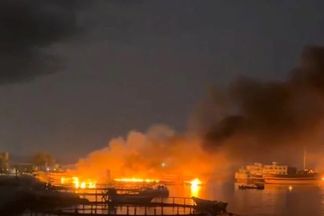  انفجار في محيط مضيق هرمز - أرشيفية