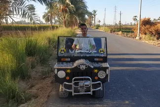 محمد مبتكر سيارة
