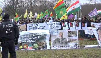 المظاهرات تضرب ألمانيا احتجاجا على مشاركة أردوغان بمؤتمر برلين  