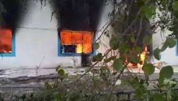  حرق مقر "حركة الوفاء" في محافظة النجف جنوبي البلاد.