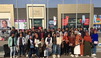 100 طالب من جامعة أسيوط بمعرض القاهرة الدولى للكتاب 