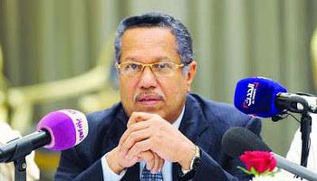  رئيس الوزراء اليمني، أحمد عبيد بن دغر