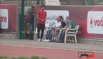 أحمد شوبير يظهر في مران الأهلي