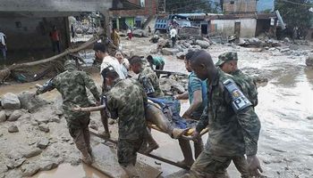 ضحايا انهيارات كولومبيا