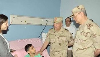  الفريق محمود حجازى رئيس أركان حرب القوات المسلحة