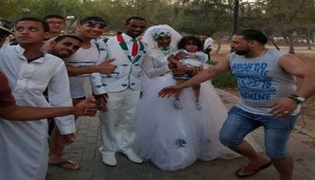  عروسين سودانيين في دبي