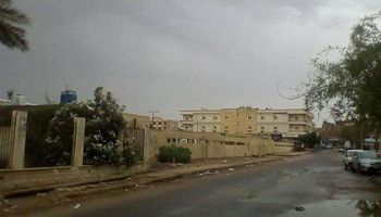 رياح شديدة وأمطار خفيفة بمدينة طور سيناء