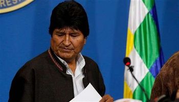 الرئيس البوليفي المستقيل إيفو موراليس