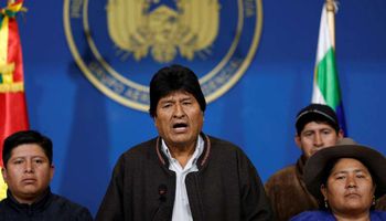 رئيس بوليفيا السابق، إيفو موراليس