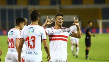 مصطفى محمد يقود هجوم الزمالك أمام بيراميدز