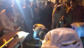 مصرع شخص وإصابة 2 آخرين في حادث تصادم ببني سويف