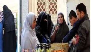 إقبال جماهيري مكثف على شوادر كلنا واحد بالمحافظات