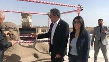 وزير الآثار يتفقد متحف شرم الشيخ