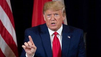  الرئيس الأمريكي دونالد ترامب