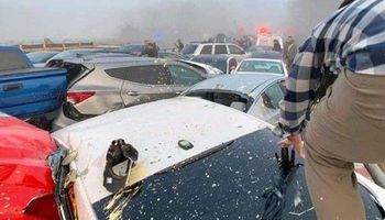 صورة من الحادث