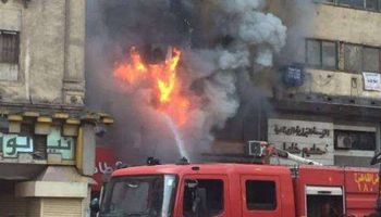 السيطرة على حريق بمحل تجاري في حلوان