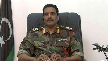 الناطق الرسمي باسم القيادة القوات المسلحة الليبية اللواء أحم