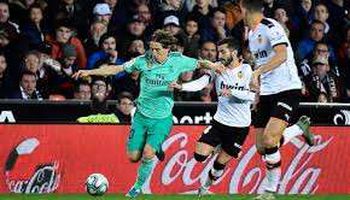 ريال مدريد امام فالنسيا