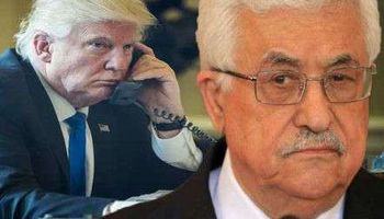 الرئيس الفلسطيني رفض الرد على اتصال هاتفي من ترامب