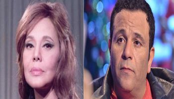 الفنانة الراحلة ماجدة ومحمد فؤاد 