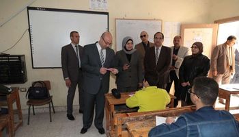 امتحانات الشهادة الاعدادية ببني سويف 