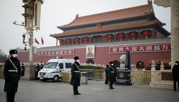 بوابة تيانانمن في بكين