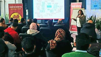 جانب من المشاركة