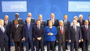 قادة دول العالم في مؤتمر برلين- أرشيفية