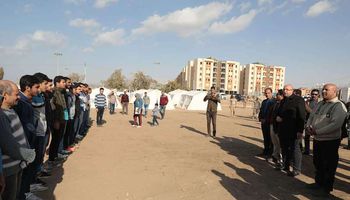 محافظ بني سويف يتفقد معسكر 58 التدريبي بشرق النيل 