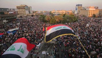 مظاهرات في بغداد