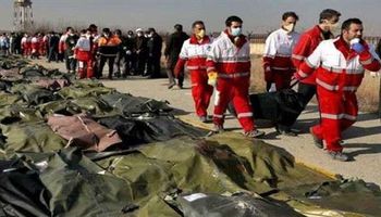وصول جثامين ضحايا الطائرة الأوكرانية لكييف 