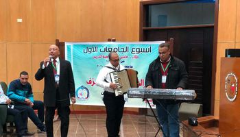 أكاديميان من جامعة المنيا يتنافسان في مسابقات الغناء والعزف الفردي بـ"أسبوع الجامعات الأول بسوهاج"