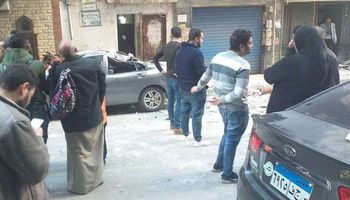 إصابة عروسين في انهيار شرفة منزلهما بالإسكندرية