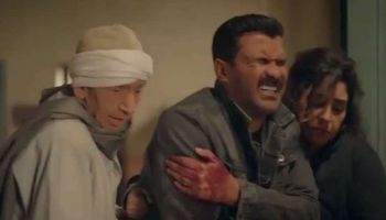 إصابة محمد رجب في مسلسل الاخ الكبير الحلقة 31