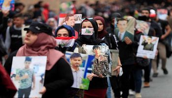 الاحتجاجات في العراق (Reuters )